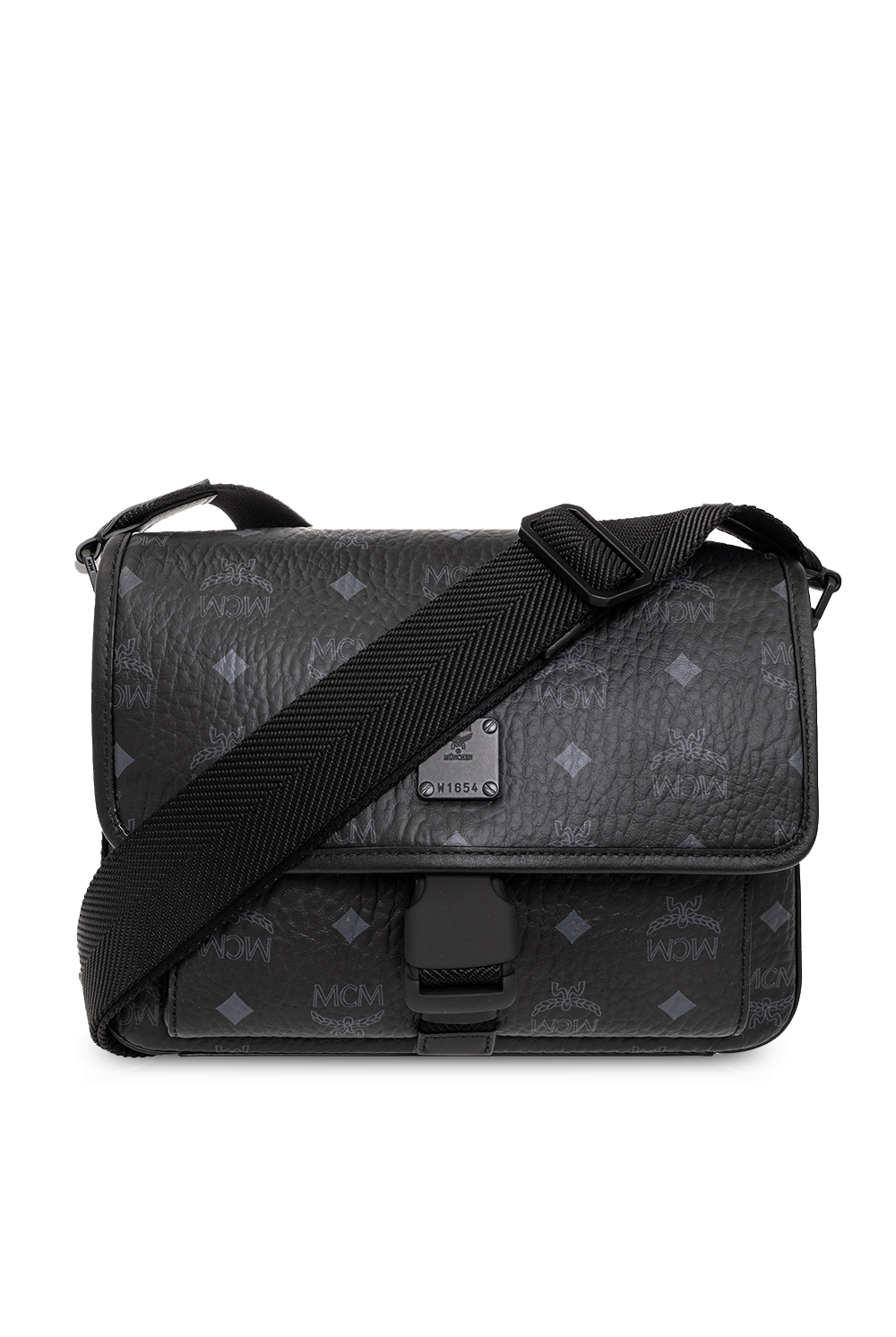 Mcm messenger 2024 bag black